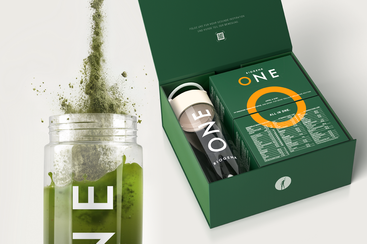 BIOGENA ONE in a New Version: The Update of Our All-in-One Supplement Drink