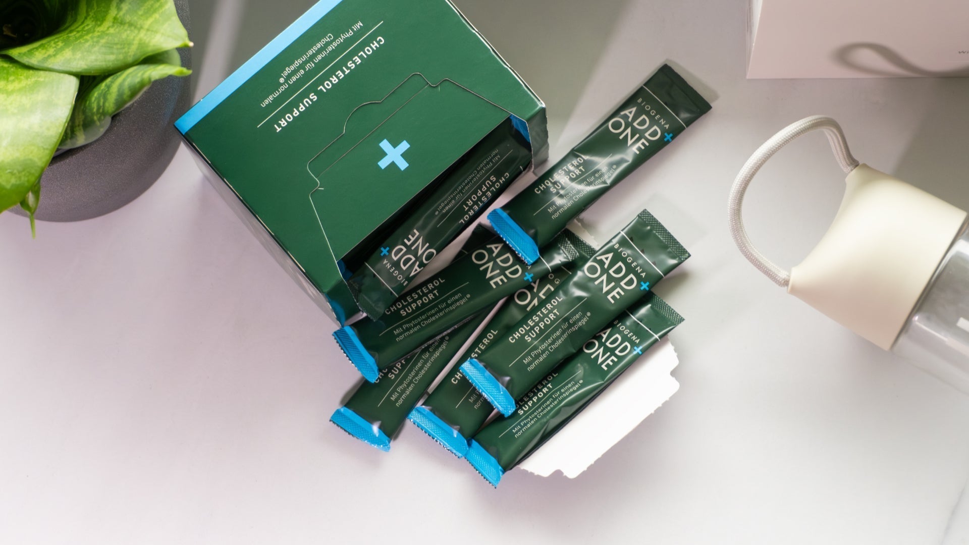 Naturally support cholesterol balance* – with ADD+ONE CHOLESTEROL SUPPORT