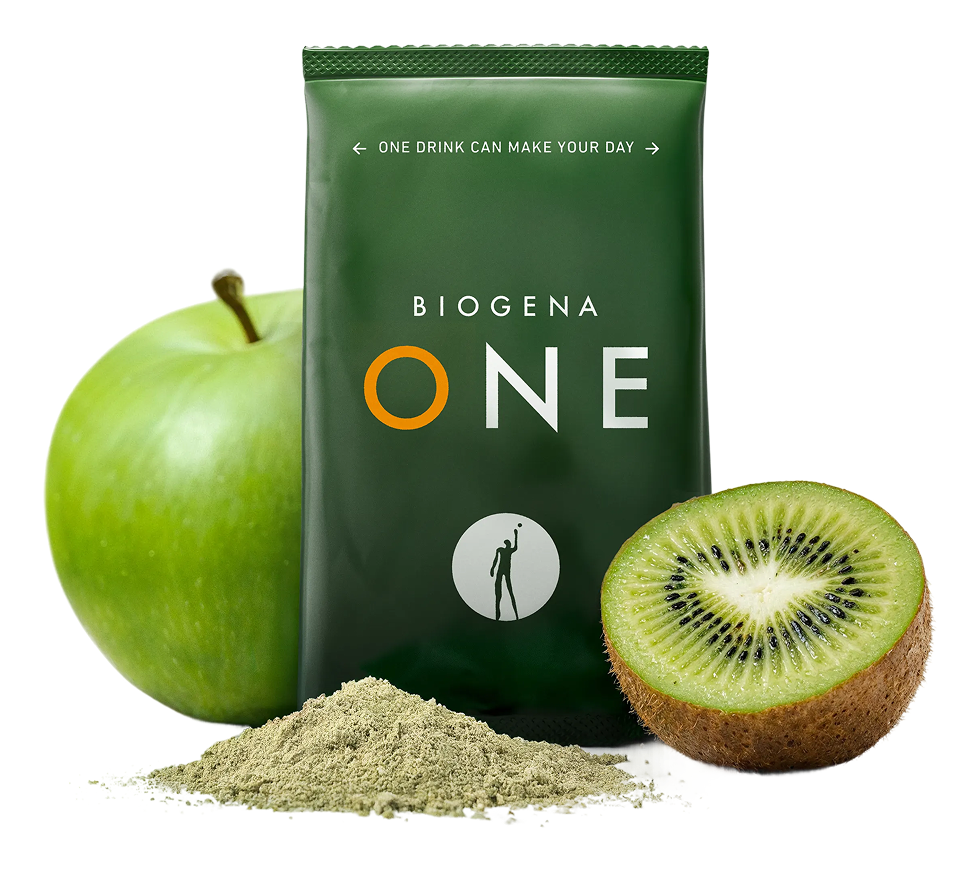 BIOGENA ONE mit Apfel und Kiwi